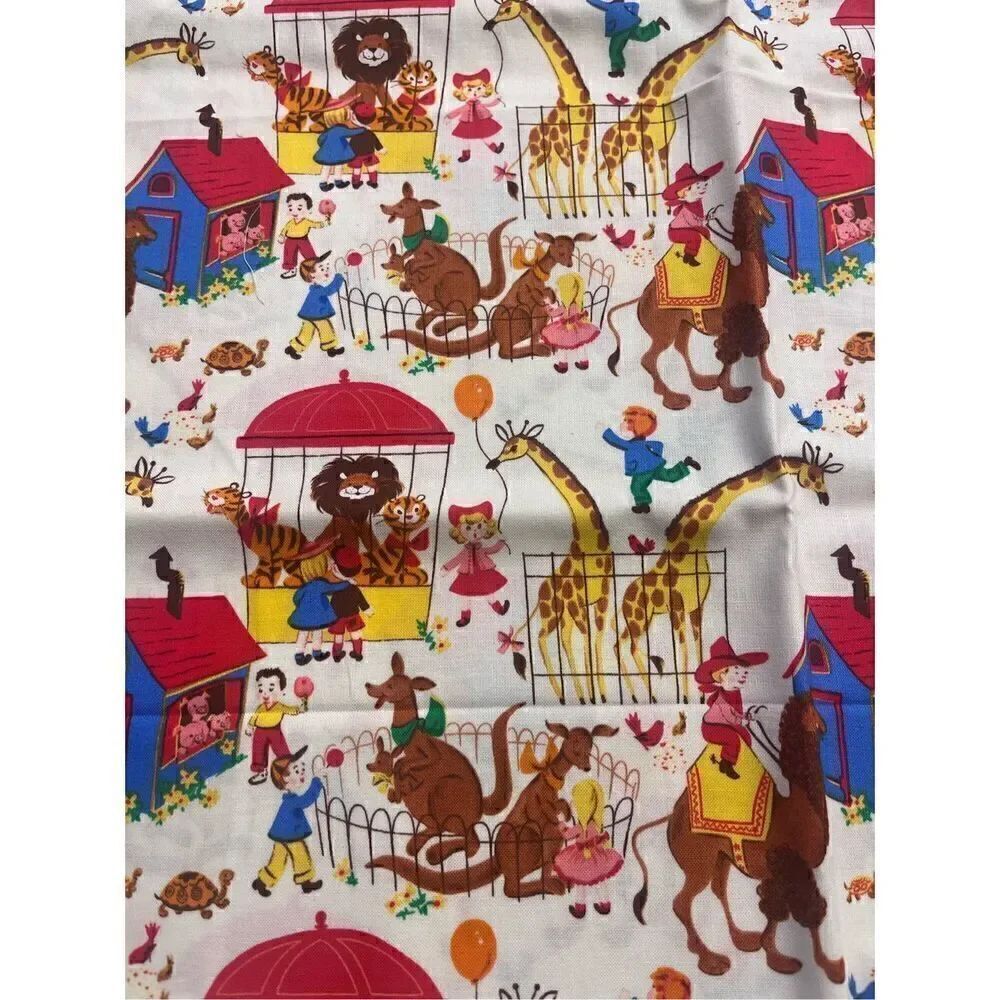 Vintage Timeless Treasures fabric patter Gail -C 6212